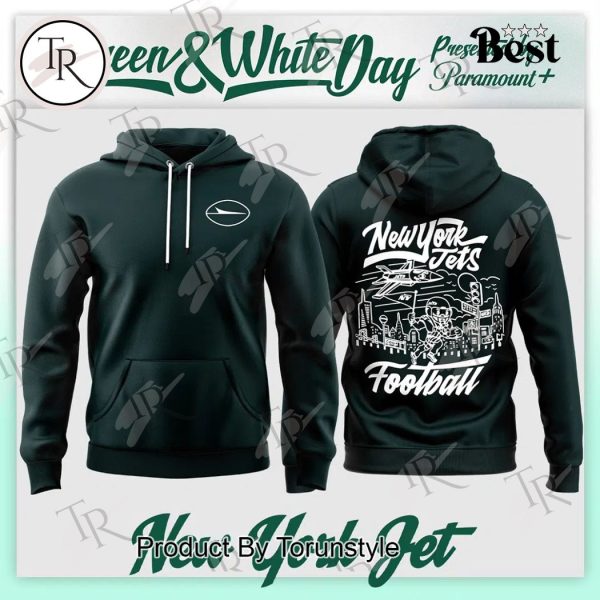 New York Jets Green & White Day Hoodie – Green