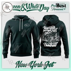 New York Jets Green & White Day Hoodie – Green