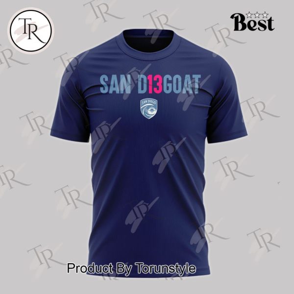 San D13goat Thank You Alex Morgan Hoodie – Blue