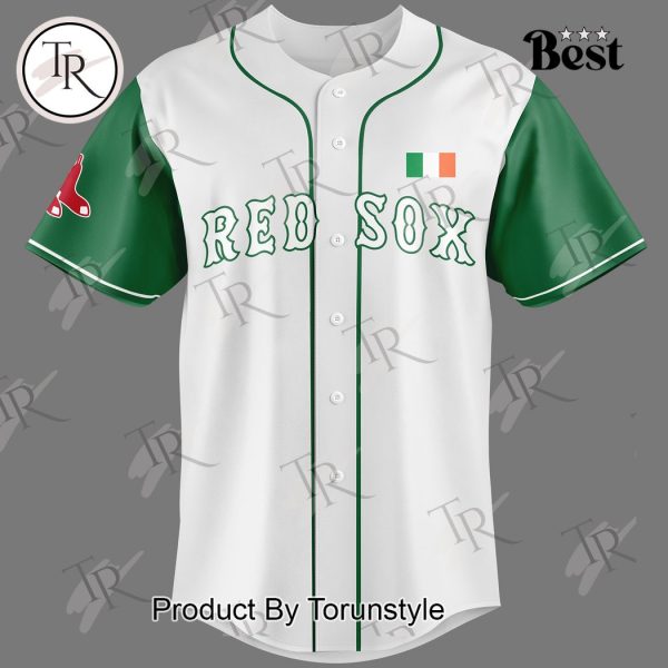 Boston Red Sox Irish Celebration Baseball Jersey