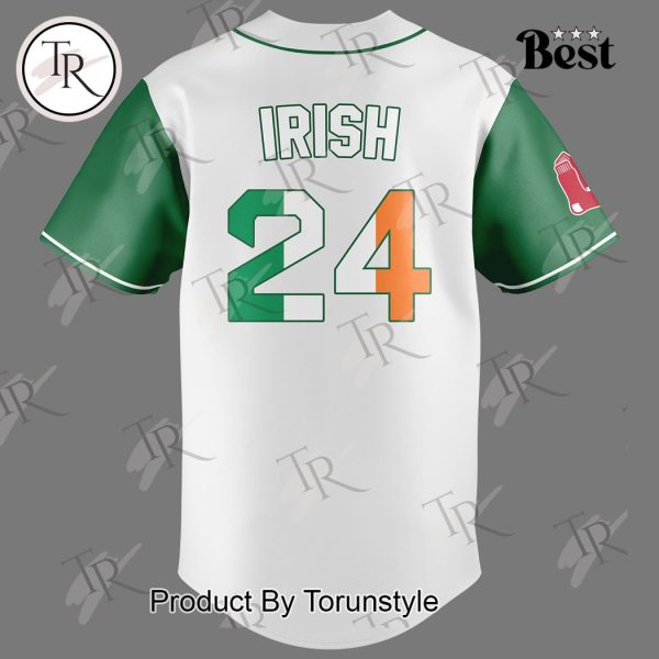 Boston Red Sox Irish Celebration Baseball Jersey