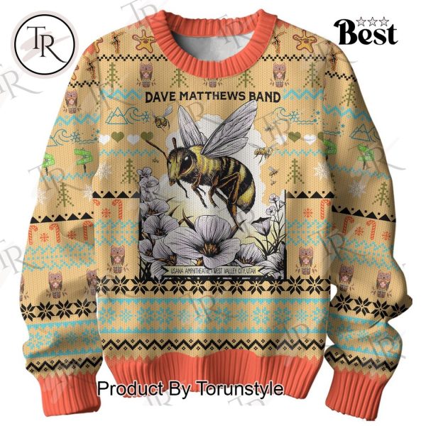 Dave Matthews Band Tour 2024 Christmas Sweater