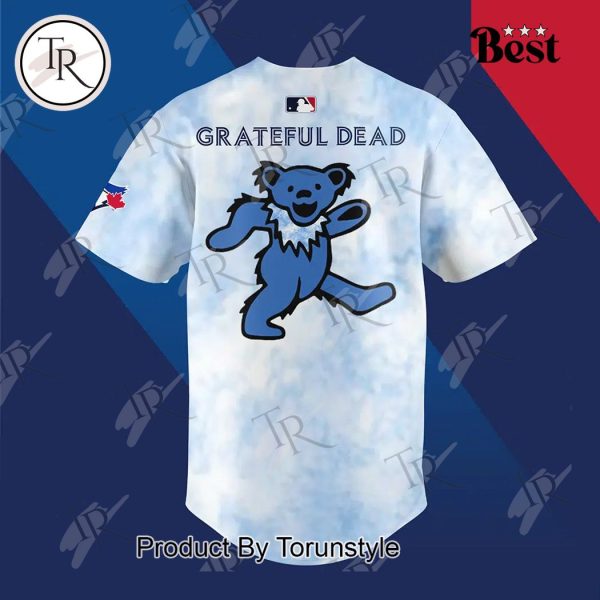 Toronto Blue Jays X Grateful Dead Day Sept 14 Baseball Jersey