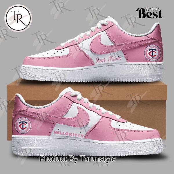 Minnesota Twins x Hello Kitty Day Air Force 1 Sneakers