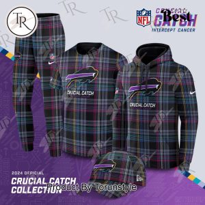 Buffalo Bills 2024 Official Crucial Catch Intercept Cancer Hoodie, Longpants, Cap