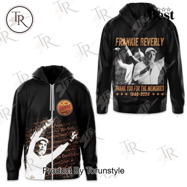 Frankie Beverly Thank You For The Memories 1946 – 2024 Hoodie