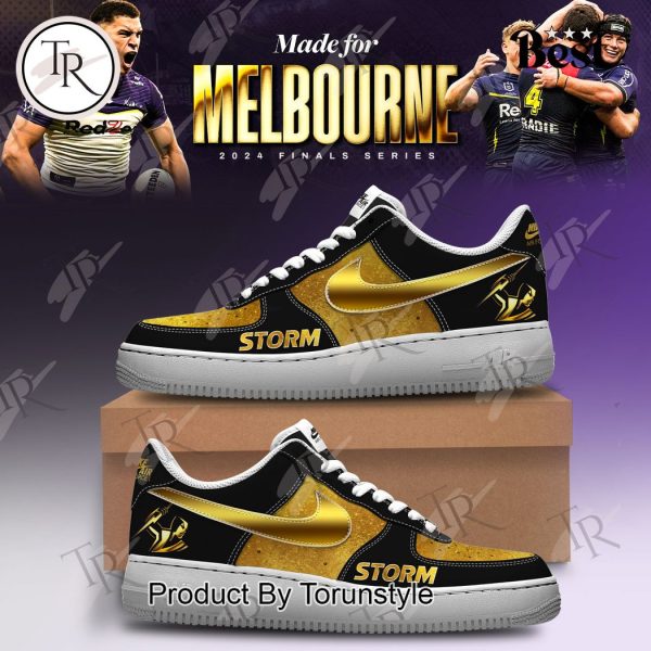 Made For Melbourne 2024 Finals Series Melbourne Storm Air Force 1 Sneakers