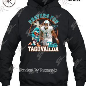 Miami Dolphins Prayers For Tua Tagovailoa T-Shirt