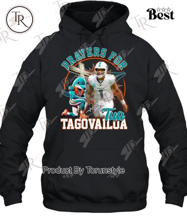 Miami Dolphins Prayers For Tua Tagovailoa T-Shirt