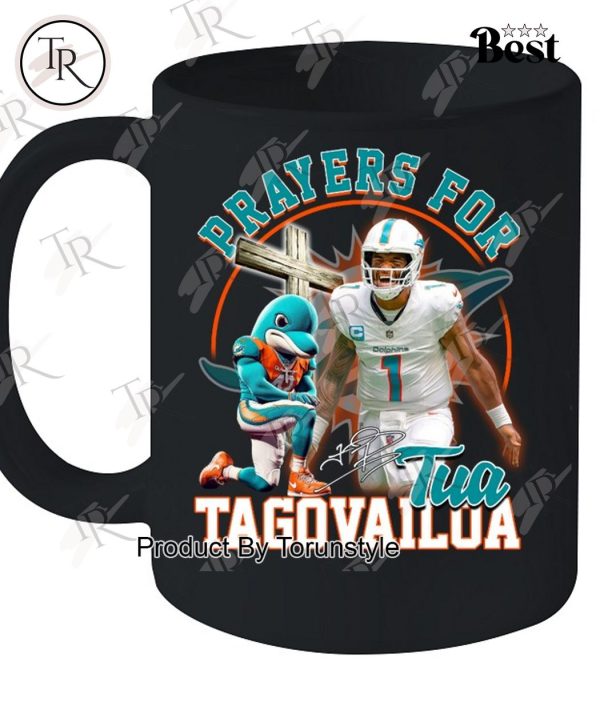 Miami Dolphins Prayers For Tua Tagovailoa T-Shirt