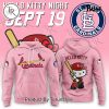 2024 St. Louis Cardinals x Hello Kitty Night September 19th Hoodie – White