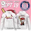 2024 St. Louis Cardinals x Hello Kitty Night September 19th Hoodie – Pink