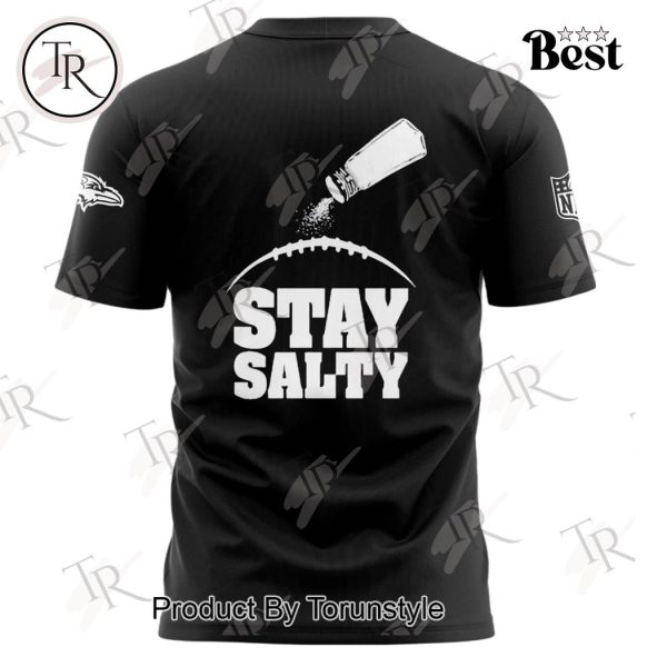 Baltimore Ravens Harbs Practice Salt Light Stay Salty T-Shirt