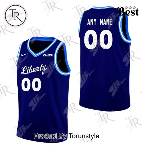 Liberty Flames 2024-2025 Non-Conference Schedule Basketball Jersey