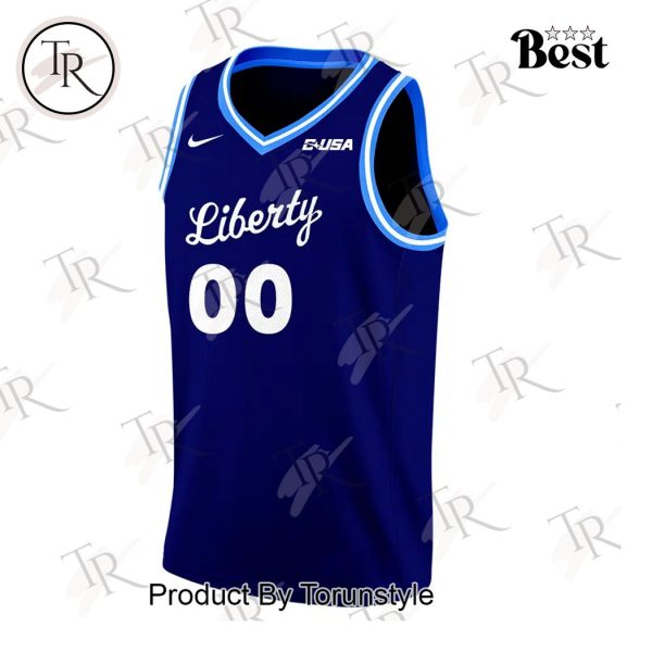 Liberty Flames 2024-2025 Non-Conference Schedule Basketball Jersey