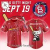 St. Louis Cardinals x Hello Kitty Night Sept 19 Baseball Jersey – Pink