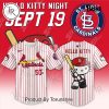 St. Louis Cardinals x Hello Kitty Night Sept 19 Baseball Jersey – Red