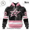 NHL Detroit Red Wings Special Pink Paisley Design Hoodie