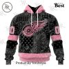 NHL Edmonton Oilers Special Pink Paisley Design Hoodie