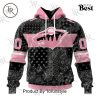 NHL Los Angeles Kings Special Pink Paisley Design Hoodie