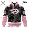 NHL New Jersey Devils Special Pink Paisley Design Hoodie