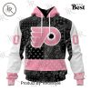 NHL Ottawa Senators Special Pink Paisley Design Hoodie