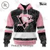 NHL San Jose Sharks Special Pink Paisley Design Hoodie