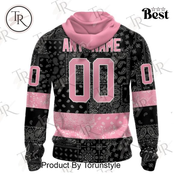 NHL Tampa Bay Lightning Special Pink Paisley Design Hoodie