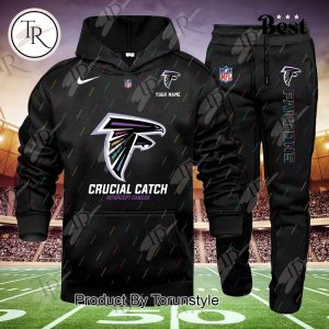 Atlanta Falcons 2024 NFL Crucial Catch Hoodie Set – Custom Name