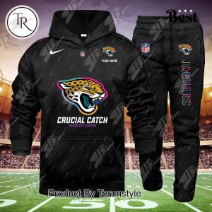 Jacksonville Jaguars 2024 NFL Crucial Catch Hoodie Set – Custom Name