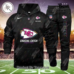 Kansas City Chiefs 2024 NFL Crucial Catch Hoodie Set – Custom Name