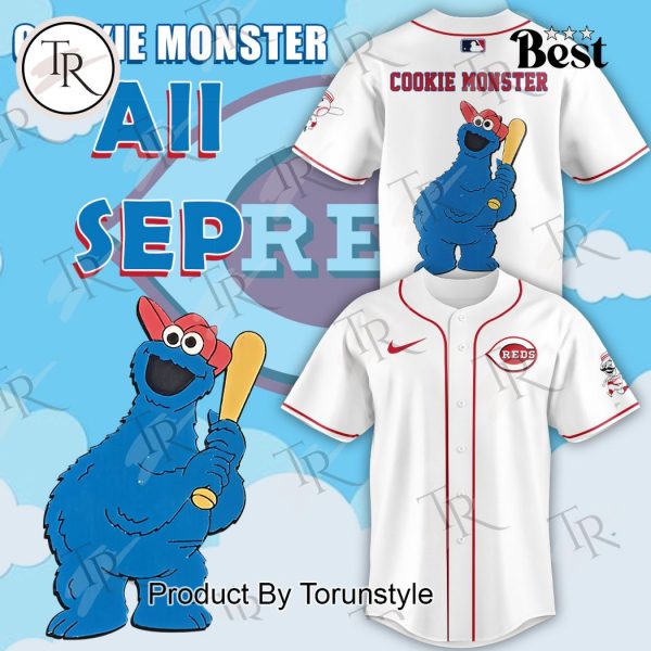 Cincinnati Reds 2024 Cookie Monster Baseball Jersey