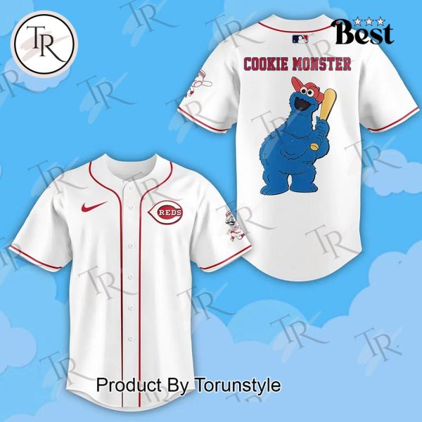 Cincinnati Reds 2024 Cookie Monster Baseball Jersey