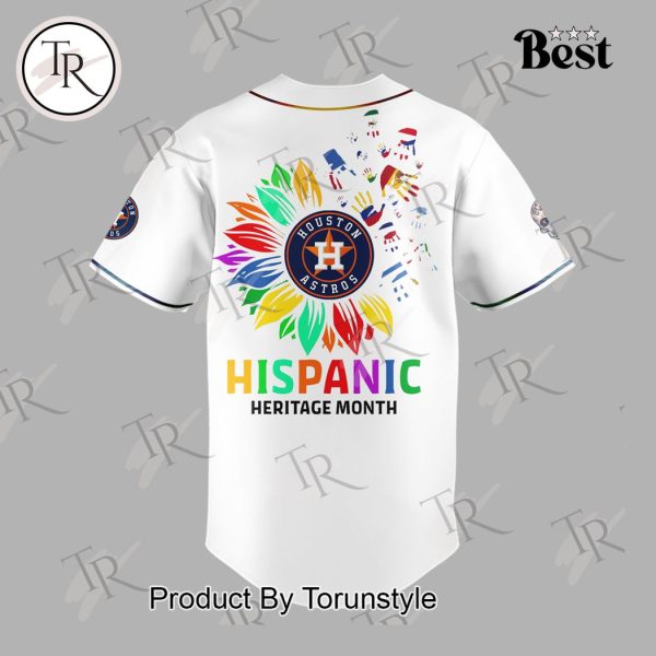 Houston Astros Hispanic Heritage Month 2024 Baseball Jersey