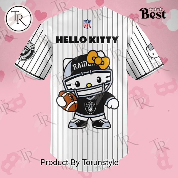 Las Vegas Raiders Hello Kitty Jersey 2024