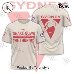 Sydney Swans Shake Down The Thunder Final T-Shirt