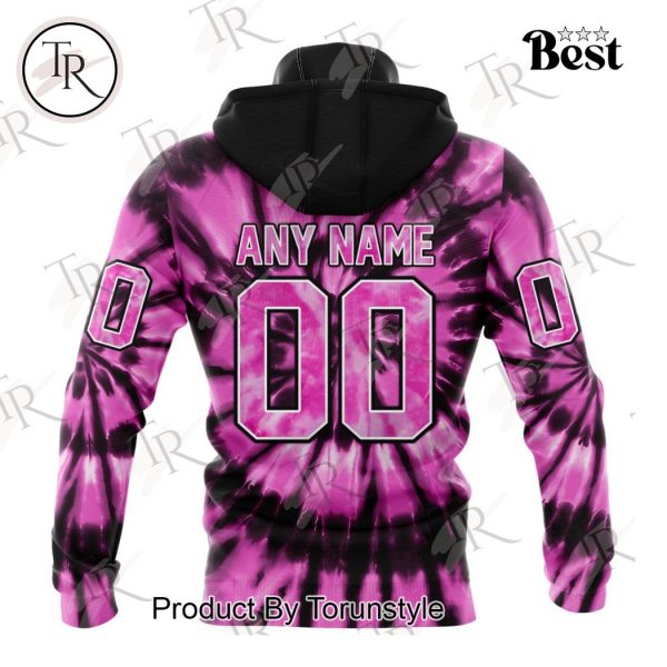 NHL Anaheim Ducks Special Pink F!ck Cancer Design Hoodie