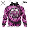 NHL Detroit Red Wings Special Pink F!ck Cancer Design Hoodie