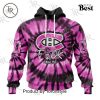 NHL Minnesota Wild Special Pink F!ck Cancer Design Hoodie