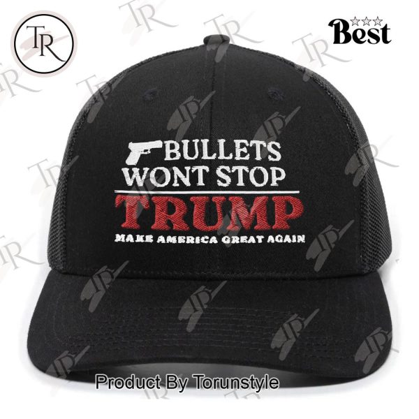 Bullets Wont Stop Trump Make America Again Classic Cap