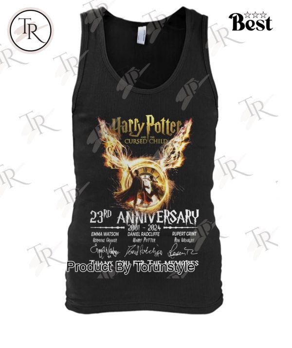 Harry Potter And The Cursed Child 23rd Anniversary 2001 – 2024 Thank You For The Memories T-Shirt