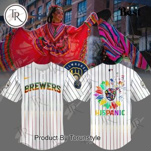 Milwaukee Brewers Hispanic Heritage Month 2024 Baseball Jersey