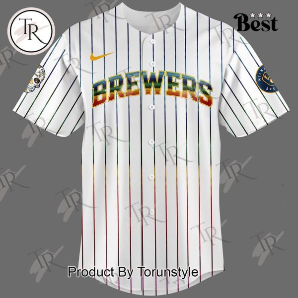 Milwaukee Brewers Hispanic Heritage Month 2024 Baseball Jersey