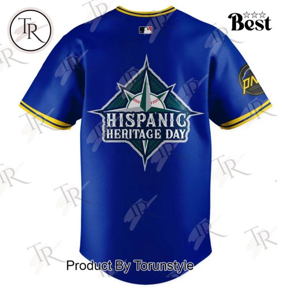 Seattle Mariners 2024 Hispanic Heritage Day Baseball Jersey