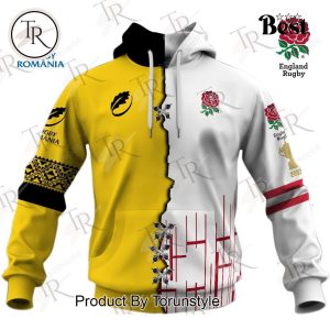 England National Football Team Personalized 2024 Away Kits Hoodie