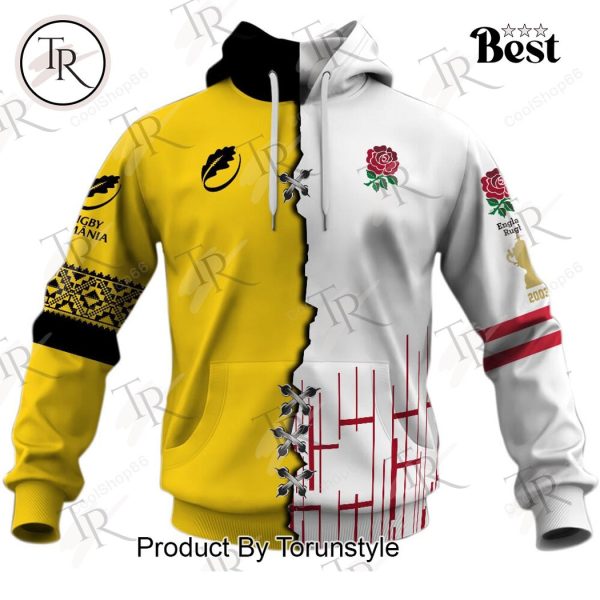 England Rugby x Romania Rugby Hoodie