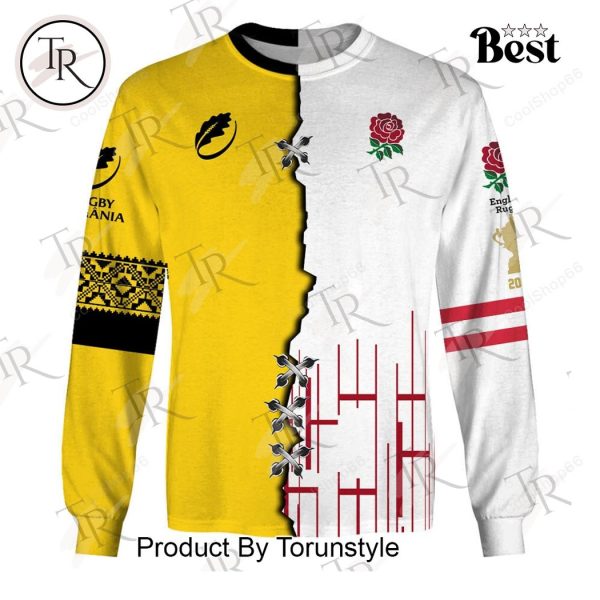 England Rugby x Romania Rugby Hoodie