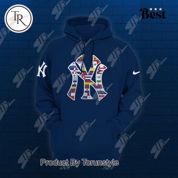 New York Yankees Happy Hispanic Heritage Month 2024 Hoodie