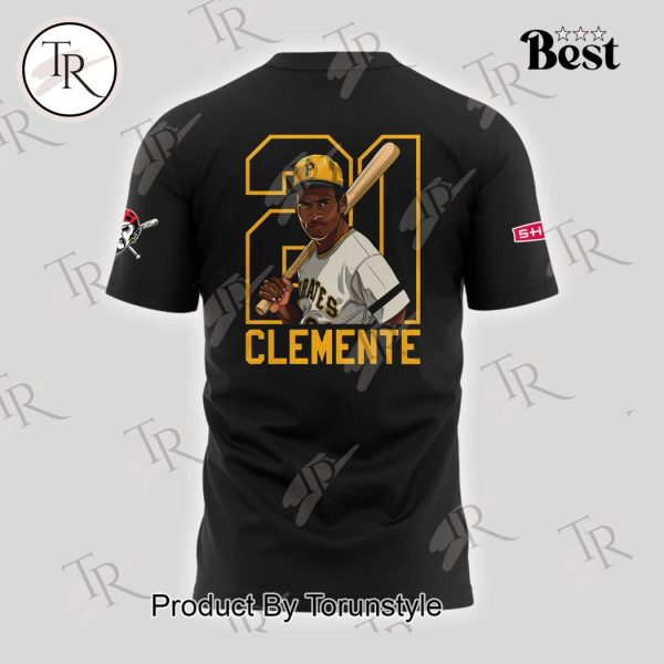 Pittsburgh Pirates Boberto Clemente Award T-Shirt