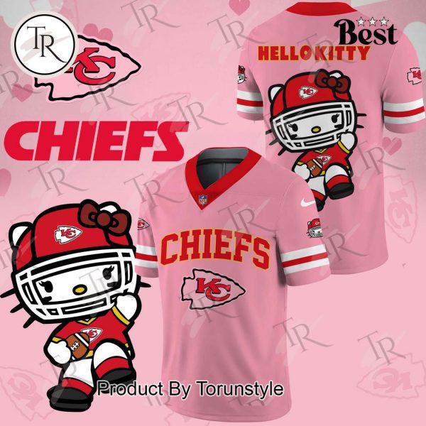 Kansas City Chiefs x Hello Kitty Football Jersey